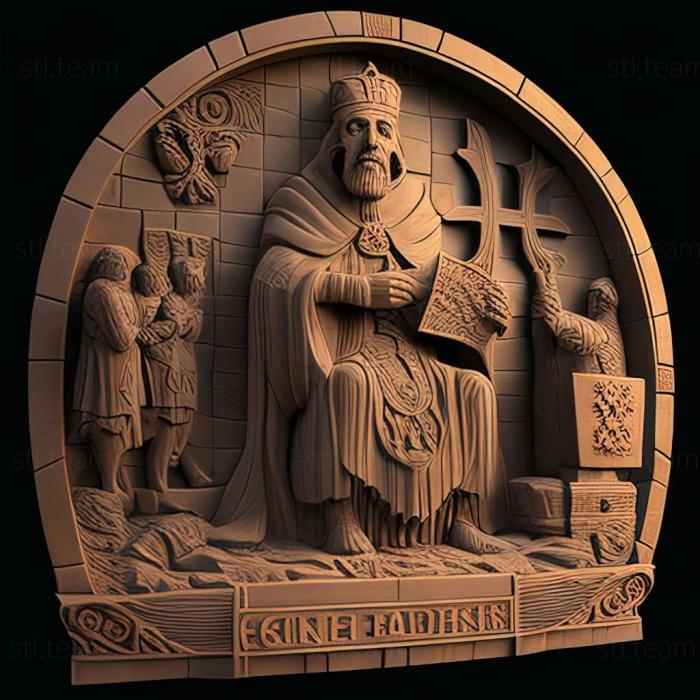 3D модель Игра Crusader Kings II Сыновья Авраама (STL)